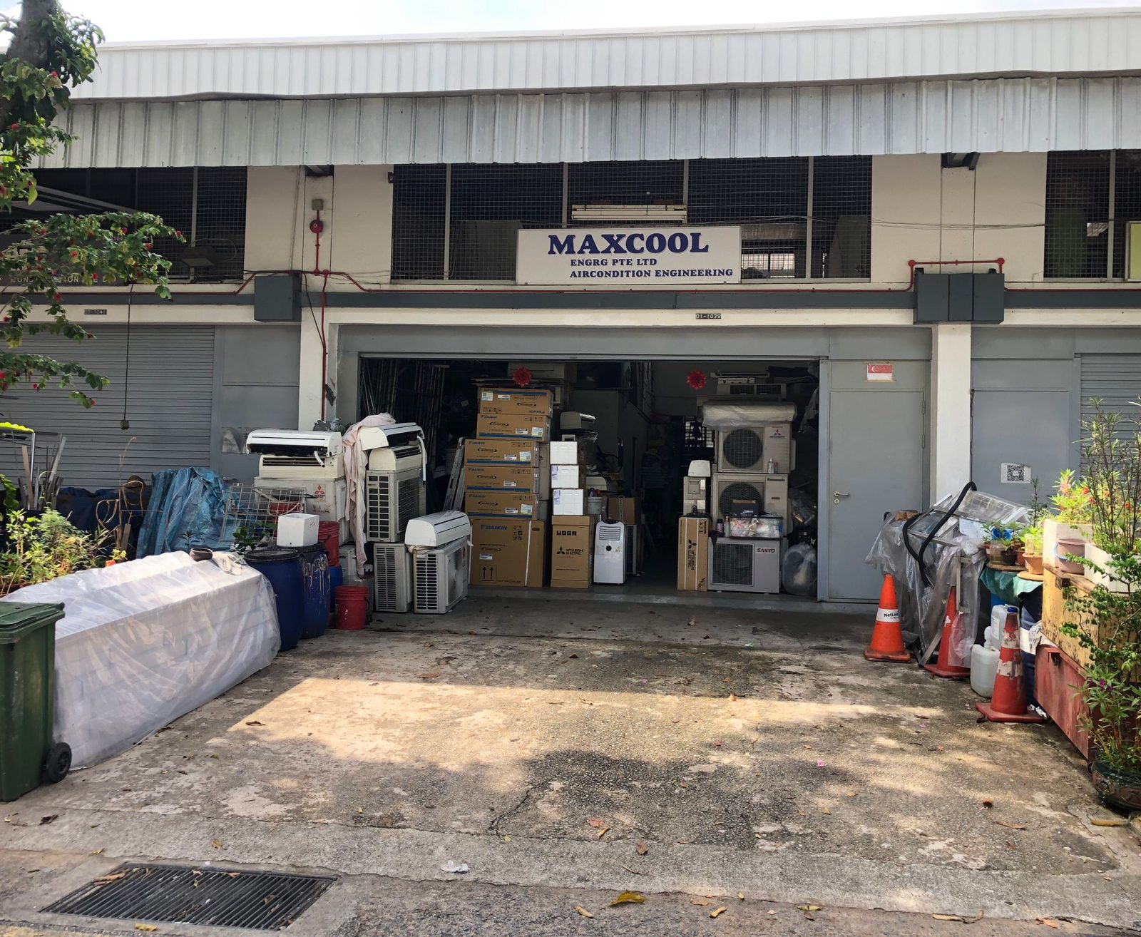 Maxcool aircon installation work